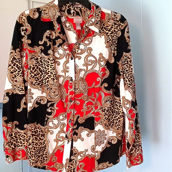 Chico dress or casual tailored blouse worn once - Picture 1 of 3
